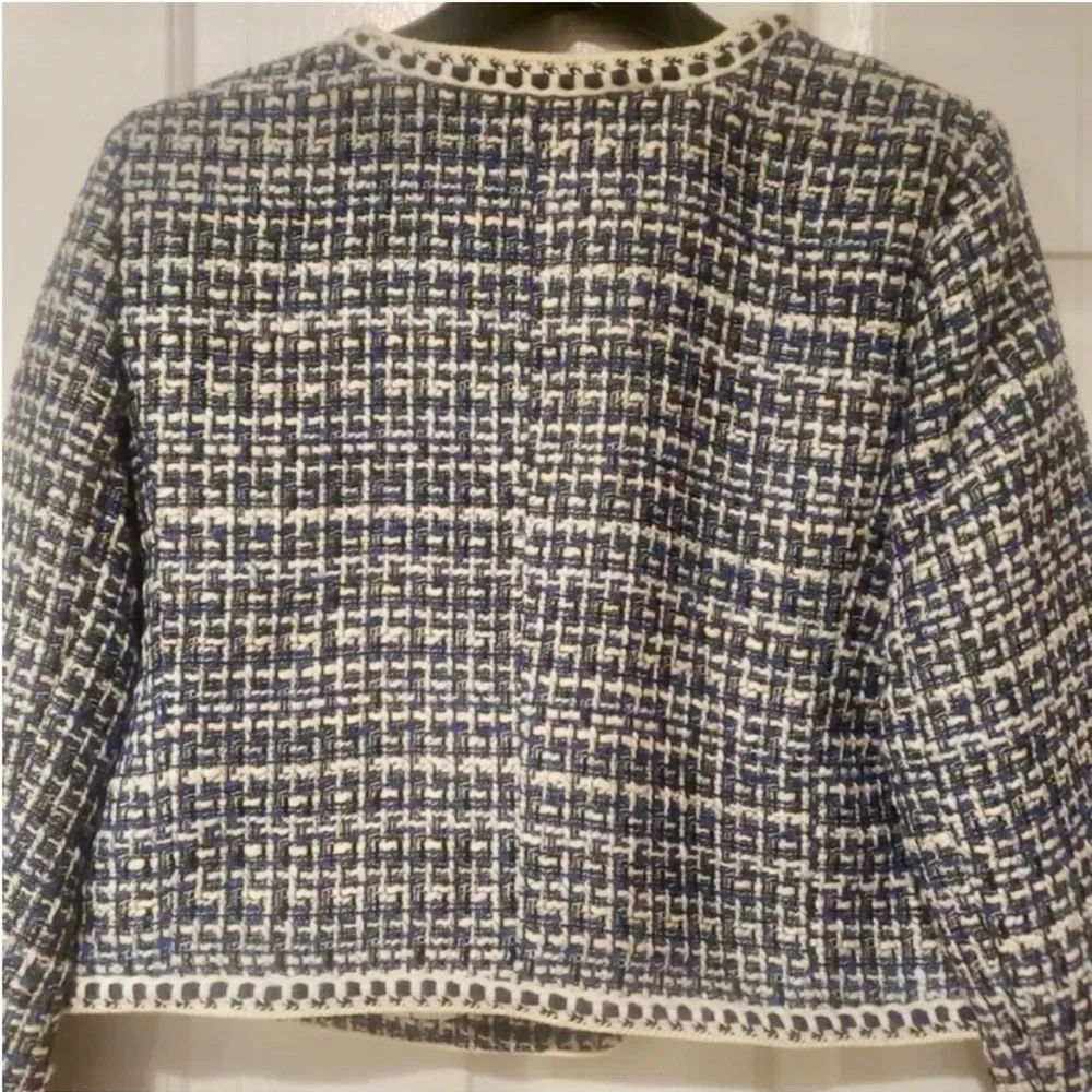 Christian Lacroix Revolve Tweed Cropped Blazer - HOST PICK Jan, 2025!!! ❤️ - Picture 3 of 4